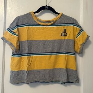Cropped Atari Embroidered Vintage 90’s Style Target T-Shirt